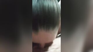 Bbw giving blow job
