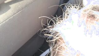 Oral Sex im Taxi
