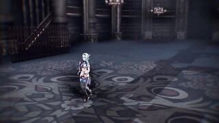 mmd r18 Eula sex princess will make you cum 3d animated nsfw genshin impact