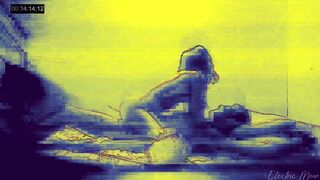 She ties sucks and riding him into the electronic world - art porn