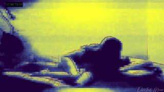 She ties sucks and riding him into the electronic world - art porn