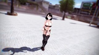 MMD Kidokosu-san new thang 4K Underwear mmd r18 3d animated nsfw ntr