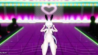【MMD R-eighteen SEX DANCE】HAKU DEEP SNATCH sweet booty beauty delicious beautiful Cutie [CREDIT BY] Rika Mizuno