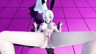 【MMD R-eighteen SEX DANCE】HAKU DEEP SNATCH sweet booty beauty delicious beautiful Cutie [CREDIT BY] Rika Mizuno