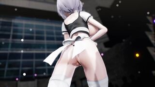 【MMD R-barely legal SEX DANCE】SIRIUS Goddess juicy butt banged! insane sex sweet satisfaction [CREDIT BY] Mister Pink