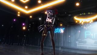 【MMD R-teenagers SEX DANCE】MONA hardcore juicy super booty banged Hottie ass [CREDIT BY] Mister Pink