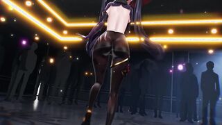 【MMD R-teenagers SEX DANCE】MONA hardcore juicy super booty banged Hottie ass [CREDIT BY] Mister Pink