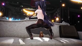 【MMD R-teenagers SEX DANCE】MONA hardcore juicy super booty banged Hottie ass [CREDIT BY] Mister Pink