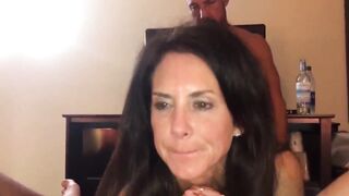 Fit Milf Fucks A Bull & Squirts All Over The Floor!