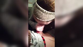 College teen Year Older GF BJ CFNM