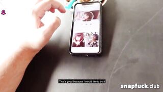 Bae sex date with thin barely legal penis-addict Candy! Snapfuck.club