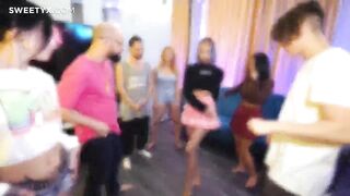 2 men, 4 girls: sex party from french producer Jean-Marie Corda
