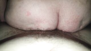 BBW Mature kinky anal POV russian