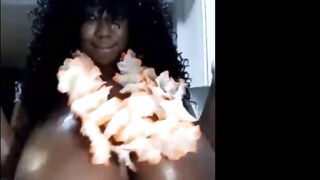 BLACK BBW GIGANTIC BOOBS!
