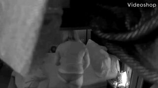 Woman alone inside bed masturbating caught on concealed camera.
