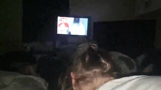 Cougar Whore Blowing Me While I See Big Butt Latinas