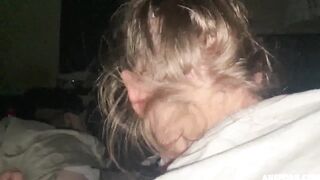 Cougar Whore Blowing Me While I See Big Butt Latinas