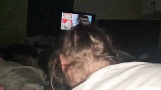Cougar Whore Blowing Me While I See Big Butt Latinas