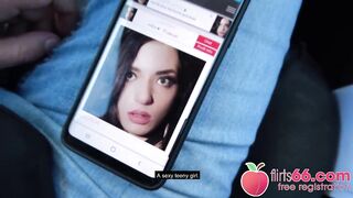 German teenie SUBLISA gets dicked down hard! Flirts66.com