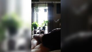 Flabby old woman spanked