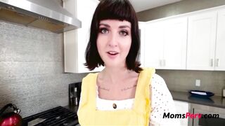 My Stunning Mom Takes Care Of My Dick Into The