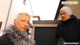 DEUTSCHLAND REPORT - #Mandy Mystery - German milf Rides Husband