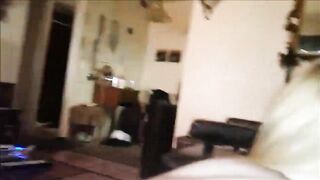 big black cock fucking my wives's twat - 3-Way