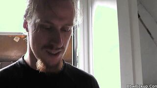 Bro fucks blonde chubby ex from behind