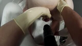SUBMISSIVE HUBBY-Pegged and Fisted