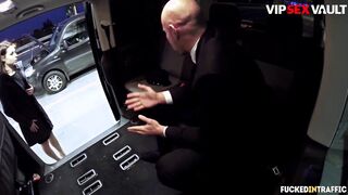 POUNDED INTO TRAFFIC - Hottie Bombshell Antonia Sainz Get Dicked Rough Inside The Vehicle - VIP SEX VAULT