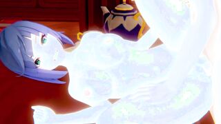Yelan Genshin Impact 3D CARTOON ShortClips four