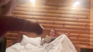 Sonya Sativa was reading a book but was distracted by