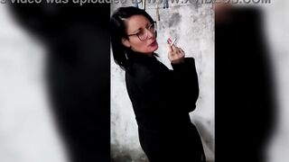 Cris Bathory showing off to her fans showing her best