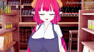 MISS KOBAYASHI'S DRAGON MAIDS ILULU CARTOON