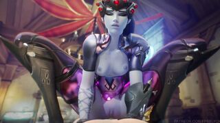 Overwatch Widowmaker point of view cowgirl - (Fpsblyck)