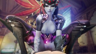 Overwatch Widowmaker point of view cowgirl - (Fpsblyck)