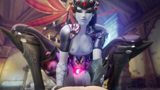 Overwatch Widowmaker point of view cowgirl - (Fpsblyck)