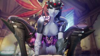 Overwatch Widowmaker point of view cowgirl - (Fpsblyck)