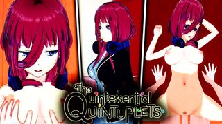 MIKU NAKANO ANIMATED QUINTESSENTIAL QUINTUPLETS