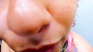 fucking my rough throat
