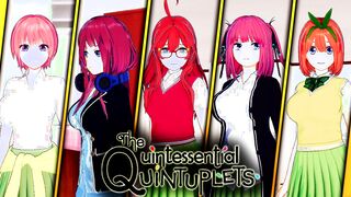 FUCKING ALL five QUINTUPLETS MEGA COMPILATION QUINTESSENTIAL QUINTUPLETS