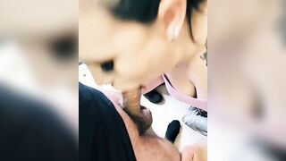 Let this dude cum on my face!