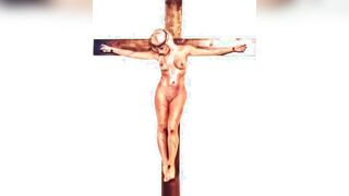 Female Jesus Crucified Naked Spanish Audio