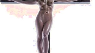 Female Jesus Crucified Naked Portuguese Audio