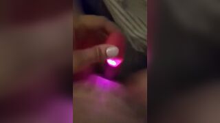 Hubby into work, wifey masturbation quick orgasm