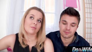 Blonde fiance gets boned with her hubby watching