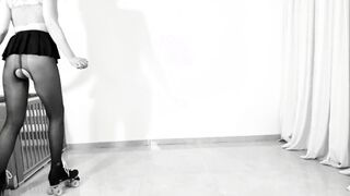 Overprotective Daddy - Roller skates fetish training: Squirting standing orgasm Bdsmlovers91