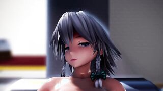 Touhou MMD Sakuya also likes daddy paparabu after Ver2 mmd r18 3d anime nsfw ntr