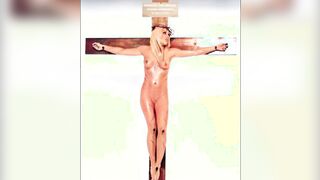 Female Jesus Crucified Naked German Audio