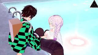 KOIKATSU TANJIRO MITSURI DEMON SLAYER, have sex cartoon uncensored... Thereal3dstories